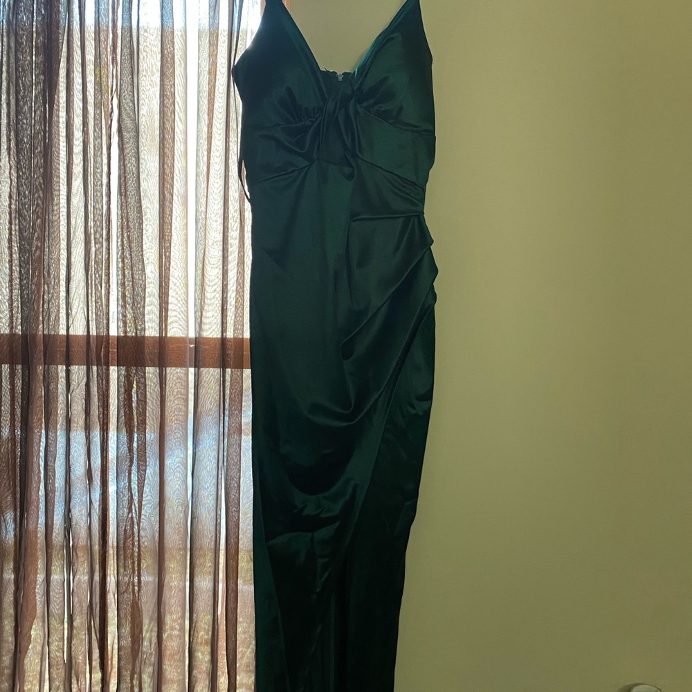 Green dress